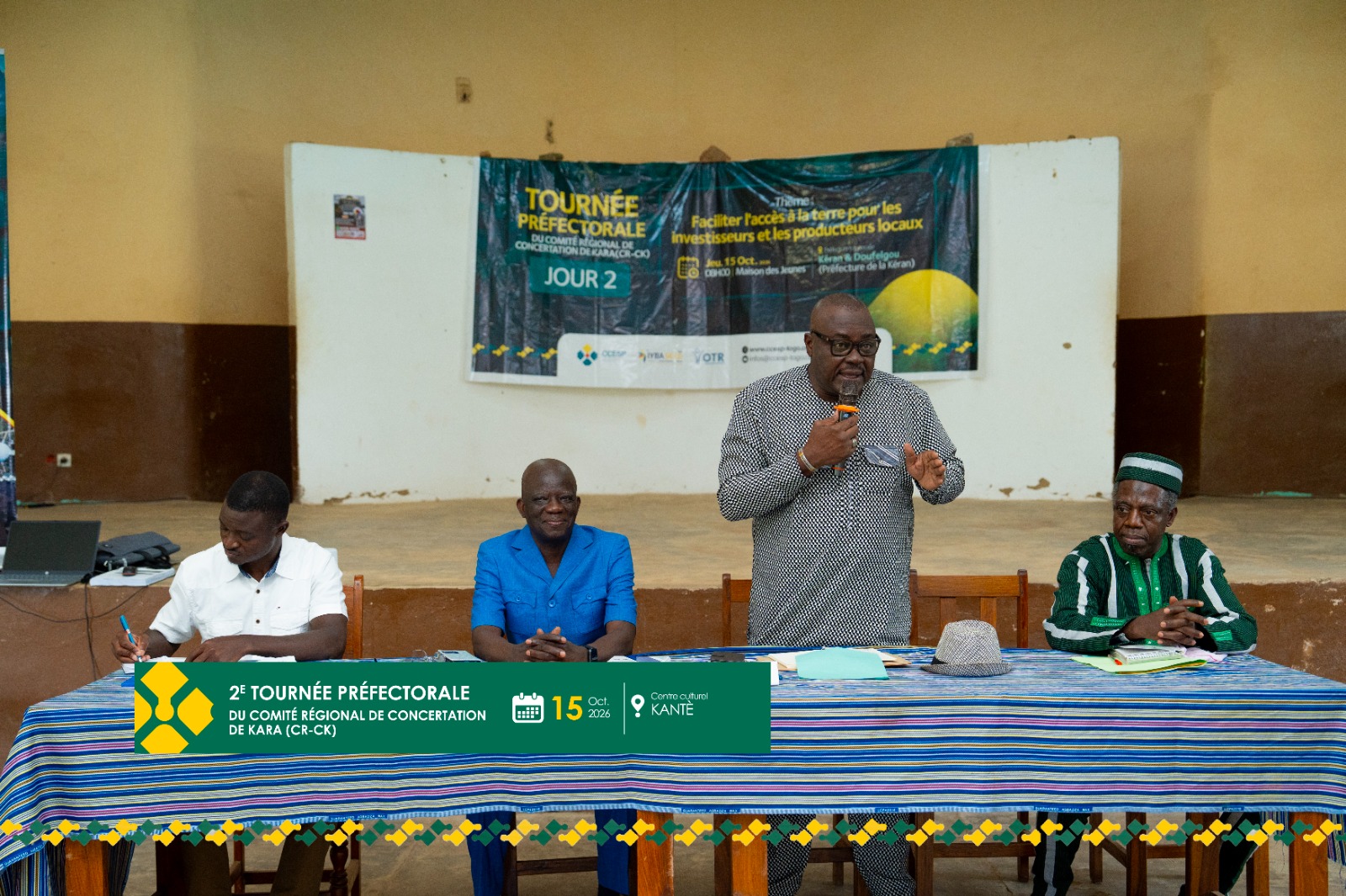 CR-CESP Kara : La 2ᵉ tournée préfectorale fait escale à Kantè